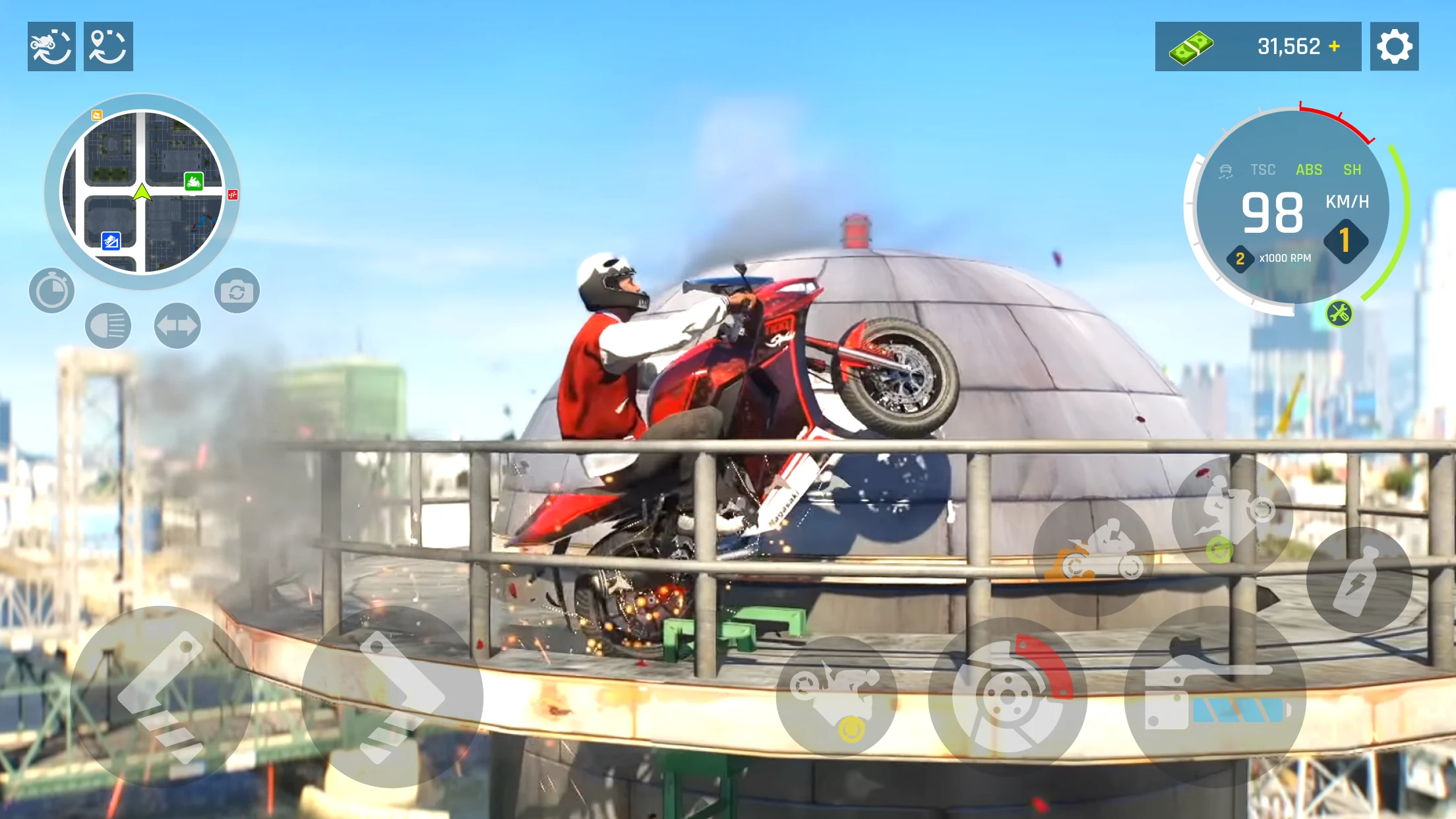 Real Moto 3D Driving Game screenshot