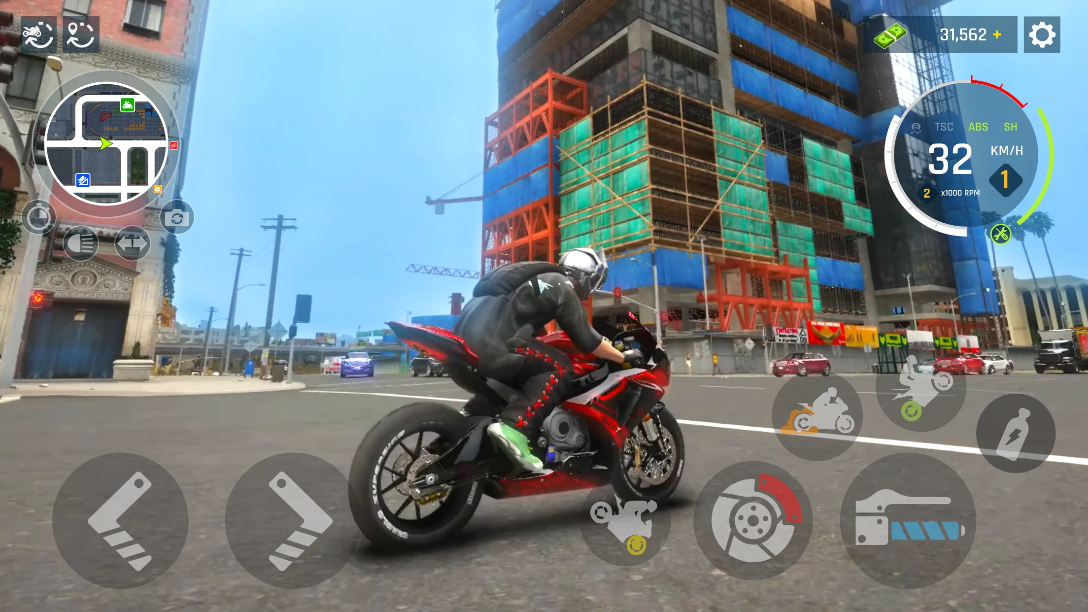 Real Moto 3D Driving Game screenshot