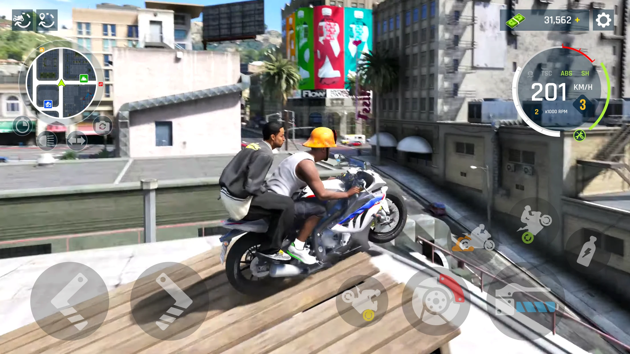 Real Moto 3D Driving Game screenshot
